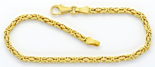 Foto 1 - Königskette und Armband Königskette Gelbgold 14K massiv, K2219