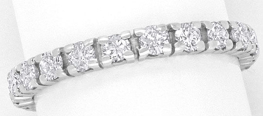 Foto 2 - Brillant-Diamant-Ring Vollmemory Ring 1,16 ct Weißgold, S4213