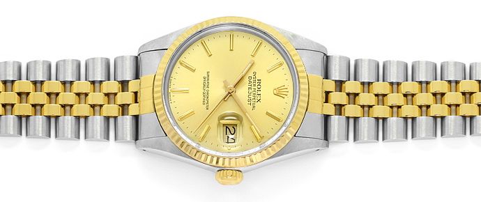 Foto 1 - Rolex Datejust Herren Uhr in Stahl-Gold, Spitzenzustand, U1460