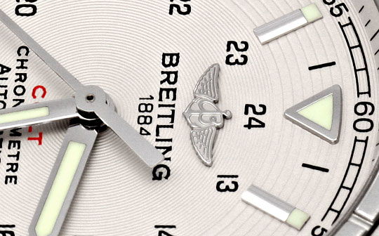 Foto 3 - Breitling Colt Chronometer Edelstahl, Lederband, Herren, U1697
